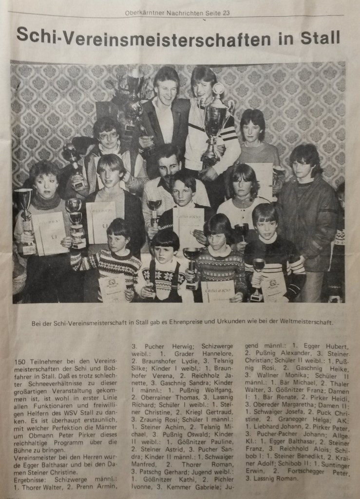 Vereinsmeisterschaft1984